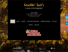 Tablet Screenshot of cracklinjacks.com